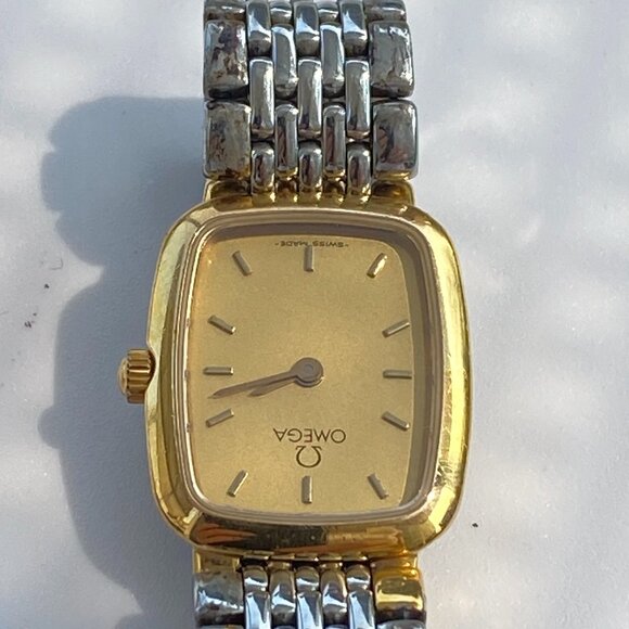 Authentic Omega Vintage Women's Watch – Two-Tone Gold & Silver - Picture 1 of 12